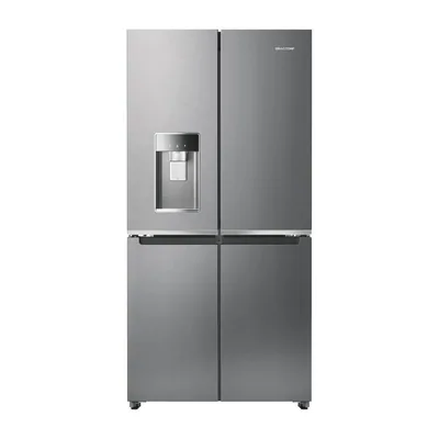 Foto frontal da geladeira Brastemp BRO90A · 127 V ou 220 V