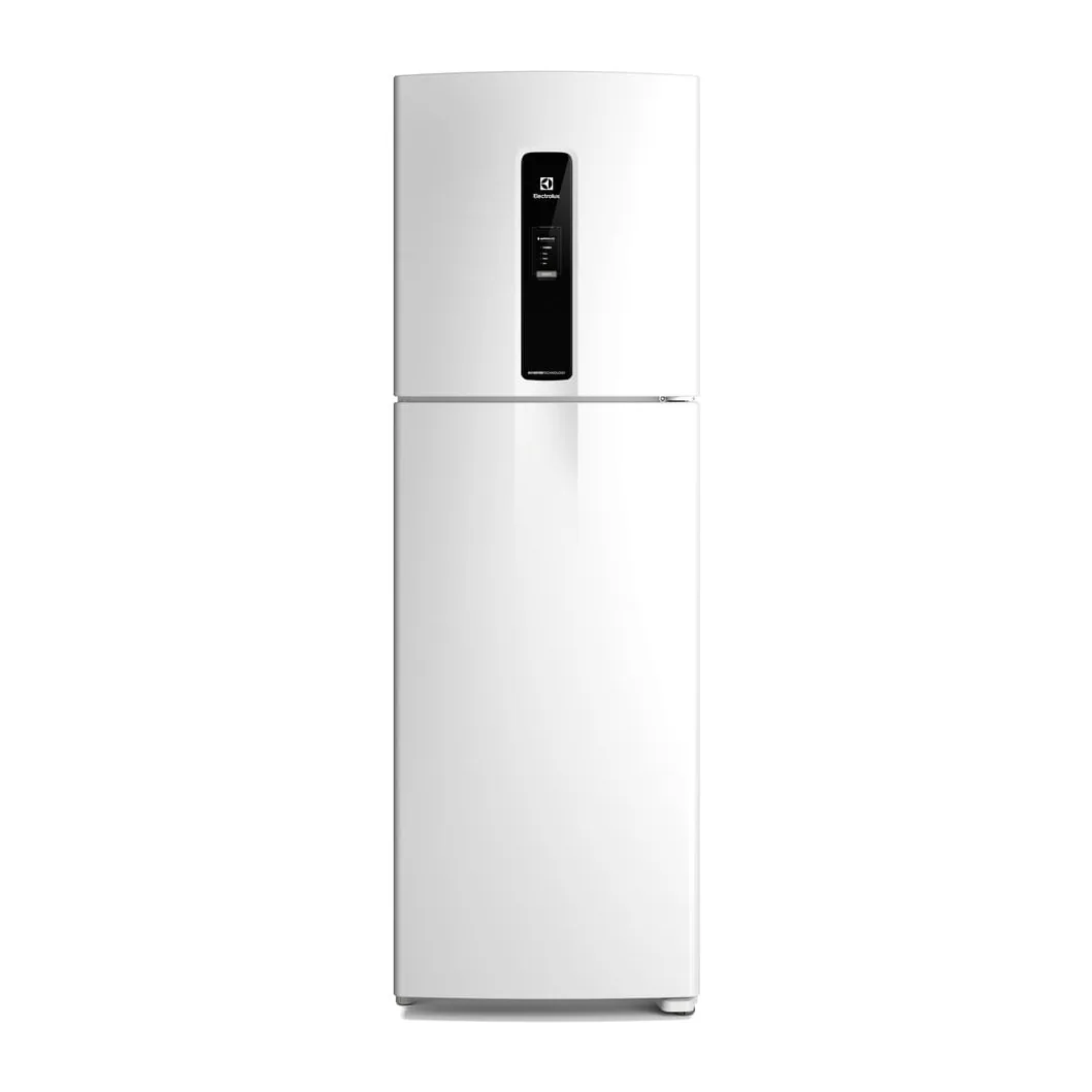 Foto frontal da geladeira Electrolux IF46, acabamento Branco