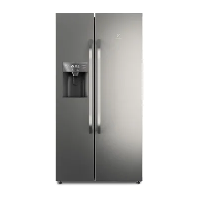 Foto frontal da geladeira Electrolux IS9S · 127 V ou 220 V