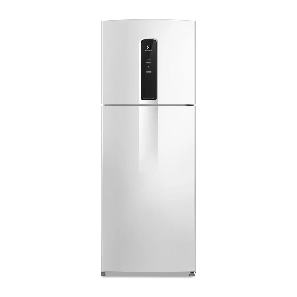 Foto frontal da geladeira Electrolux IT70, acabamento Branco