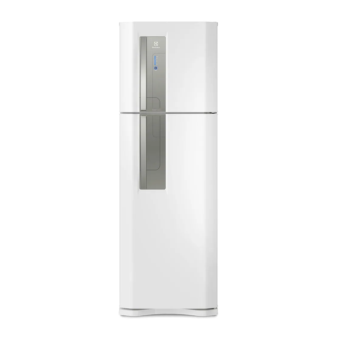 Foto frontal da geladeira Electrolux TF42, acabamento Branco