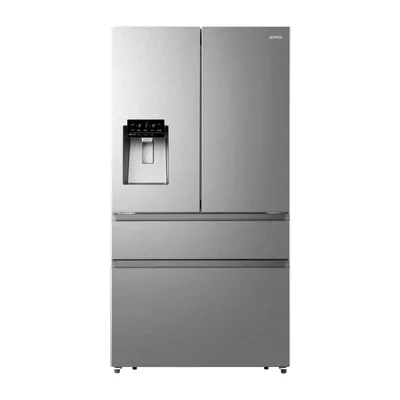 Foto frontal da geladeira Gorenje GRF-49W · tensão desconhecida