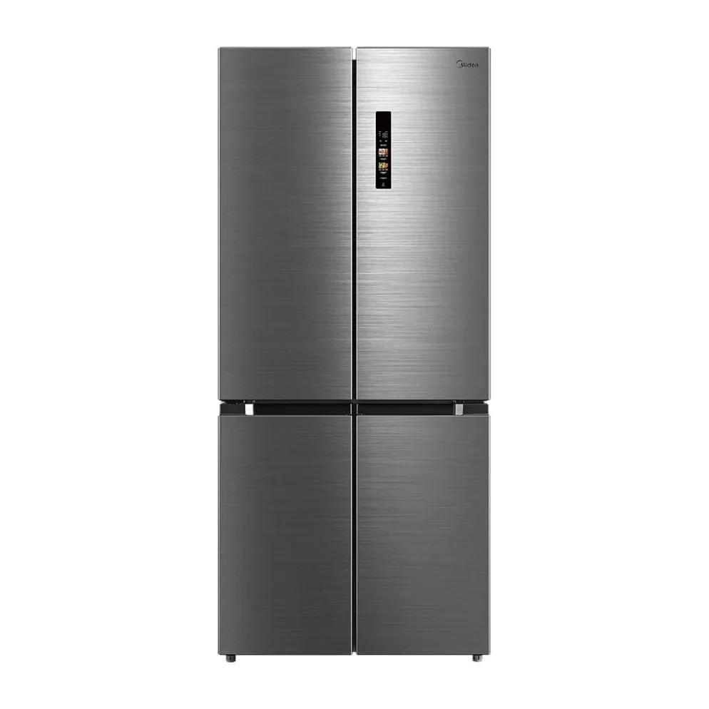 Foto frontal da geladeira Midea MD-RF691FGD