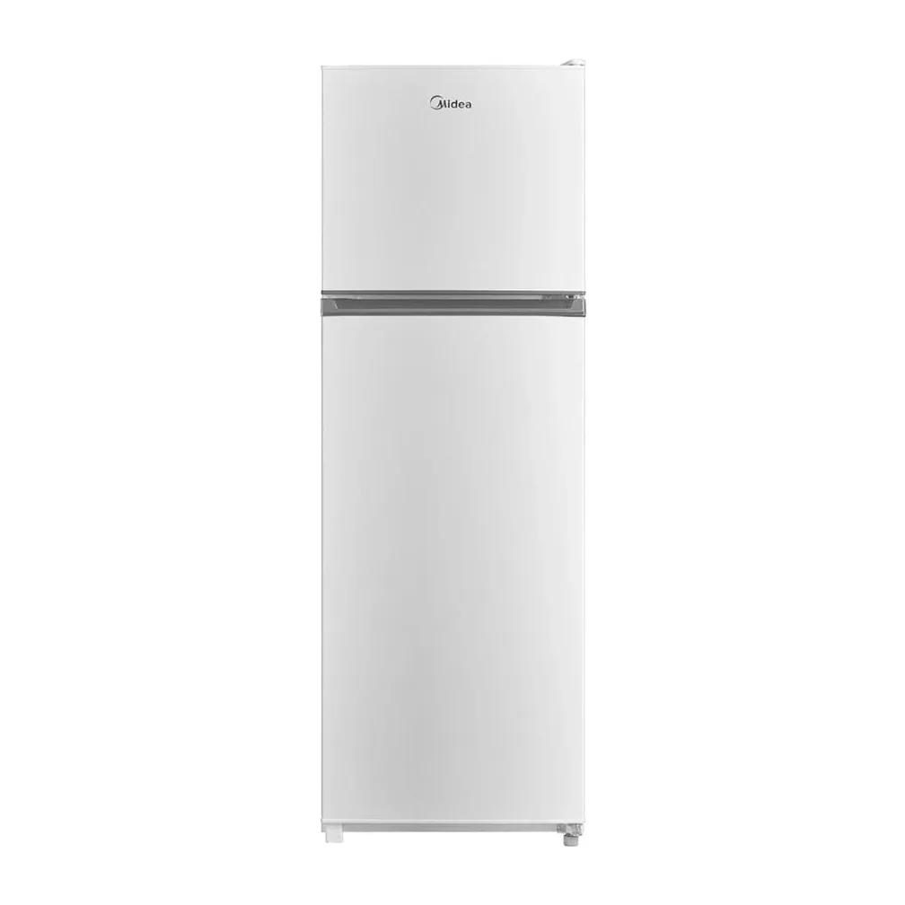 Foto frontal da geladeira Midea MD-RT411FGF