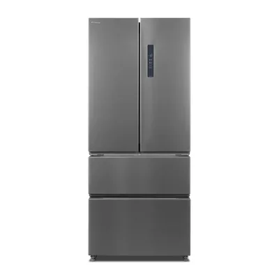 Foto frontal da geladeira Philco PRF406I · 127 V ou 220 V