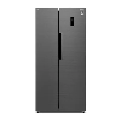 Foto frontal da geladeira Philco PRF46C · 127 V ou 220 V