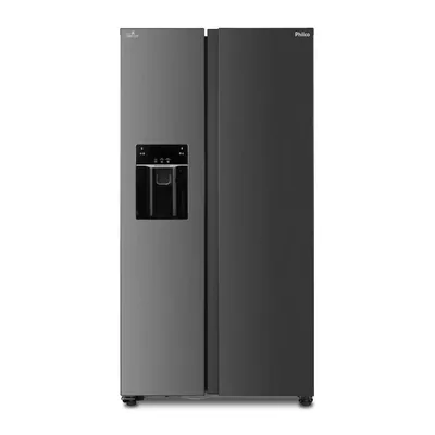 Foto frontal da geladeira Philco PRF613ID · 127 V ou 220 V
