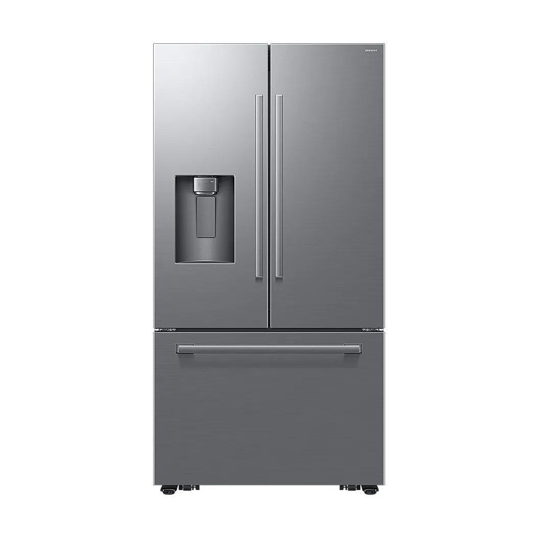Foto frontal da geladeira Samsung RF70H25HET